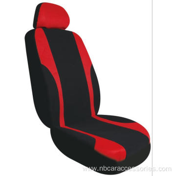 Fit Flat Cloth Pair Bucket Seat Cover(red)